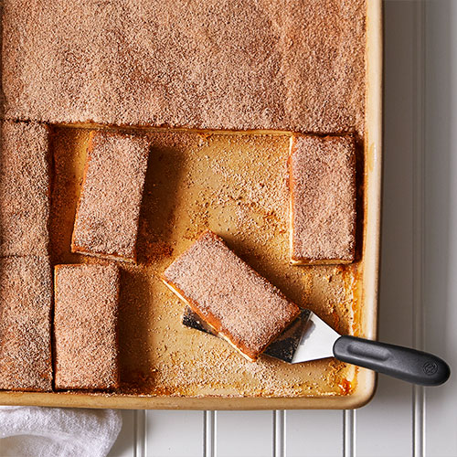 Cinnamon Caramel Cheesecake Squares