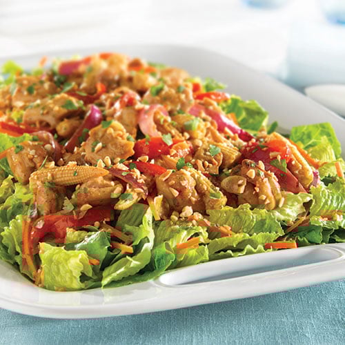 Thai Peanut Chicken StirFry Salad Recipes Pampered Chef US Site