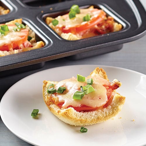 Cheesy Bacon and Tomato Cups - Recipes | Pampered Chef Canada Site
