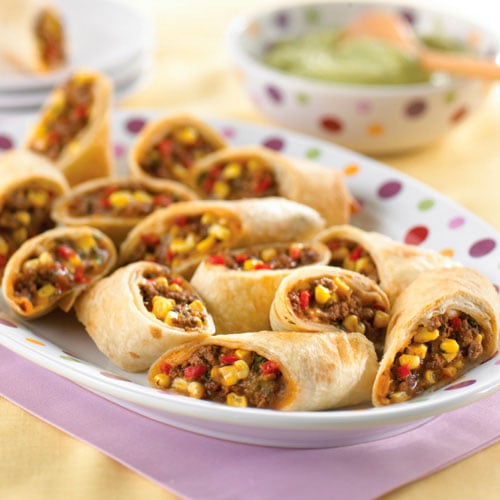 Cheesy Tex-Mex Roll-Ups - Recipes | Pampered Chef Canada Site
