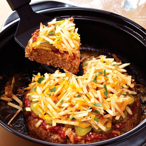 Family-Size Cheeseburger & Fries - Recipes | Pampered Chef Canada Site