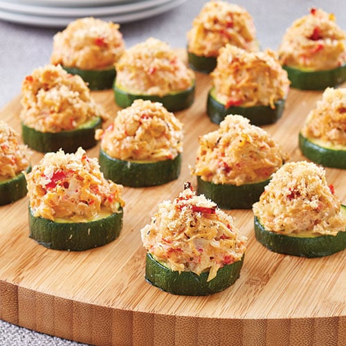Greek Artichoke Zucchini Rounds - Recipes | Pampered Chef Canada Site