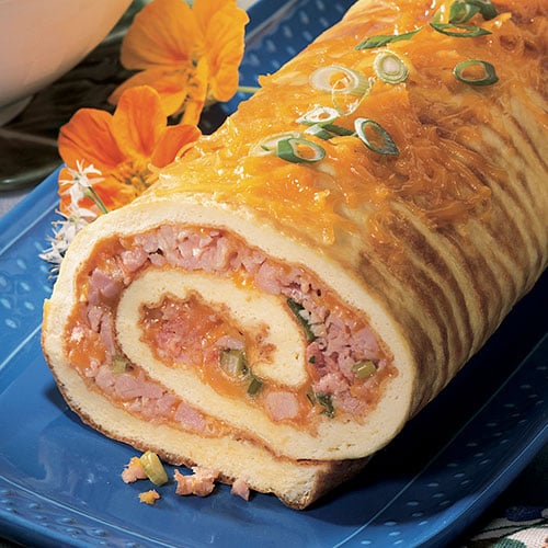Ham & Cheese Omelet Roll - Recipes Pampered Chef Canada Site Ham & Cheese Omelet Roll - Recipes Pampered Chef Canada Site