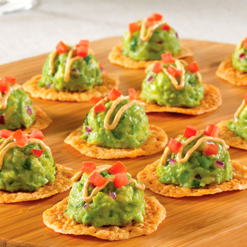 Mexican Cheese Crisps with Avocado Recipes Pampered Chef US Site