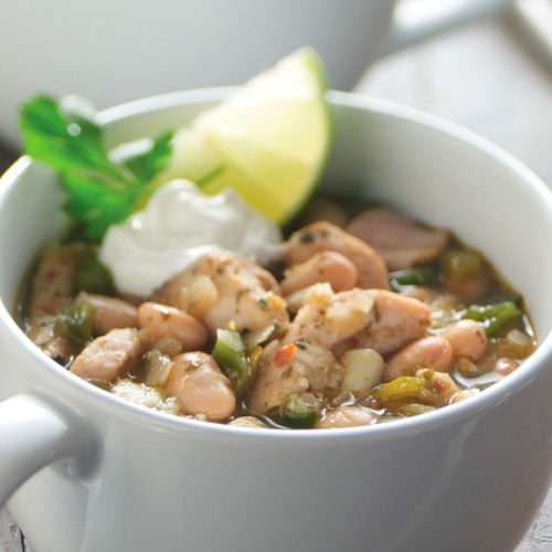 Microwave White Chicken Chili - Recipes | Pampered Chef Canada Site