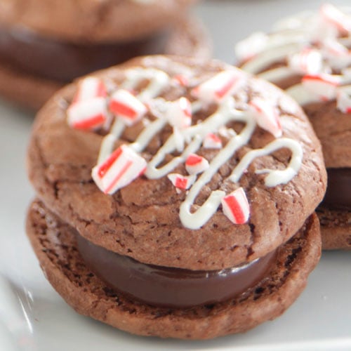 Peppermint Fudge Cookie Sandwiches Recipes Pampered Chef Canada Site