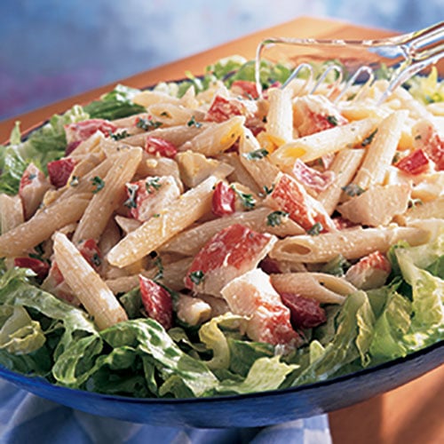 Seafood Caesar Pasta Salad - Recipes | Pampered Chef Canada Site