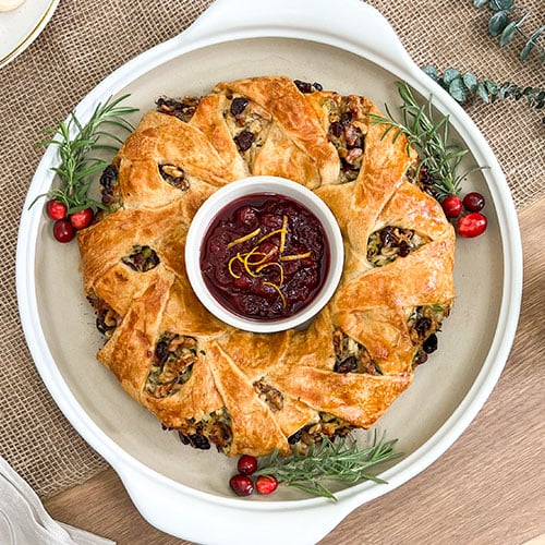 Turkey Cranberry Wreath Recipes Pampered Chef Canada Site