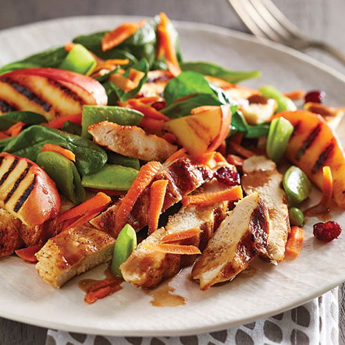 Grilled Apple & Spinach Salad - Recipes | Pampered Chef Canada Site