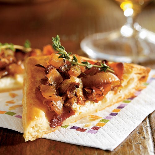 ThreeOnion Goat Cheese Tart Recipes Pampered Chef Canada Site