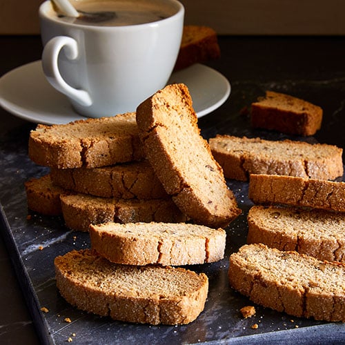 Cinnamon Pecan Biscotti