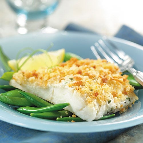 HorseradishCrusted Cod Recipes Pampered Chef US Site