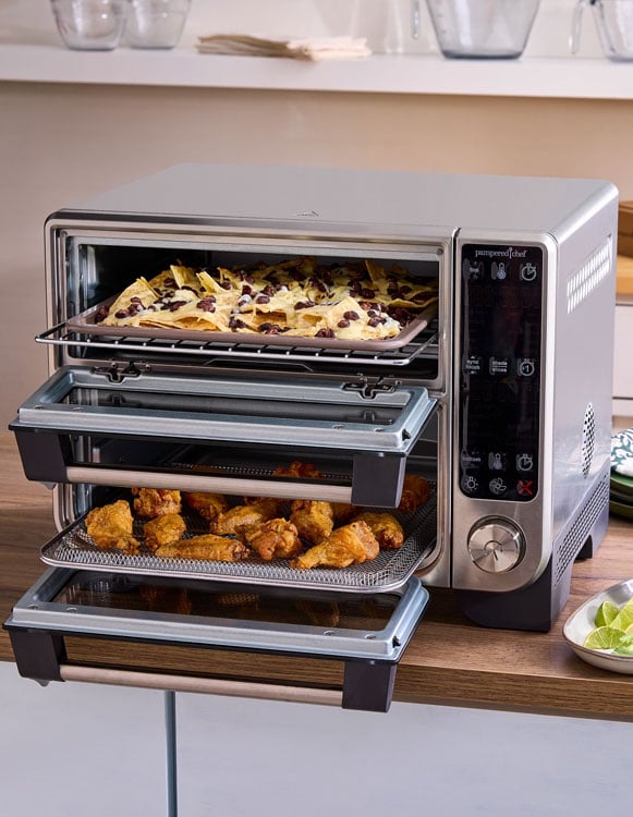 deluxe air fryer and oven