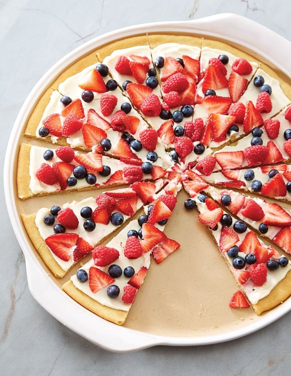 American Flag Strawberries and Blueberries