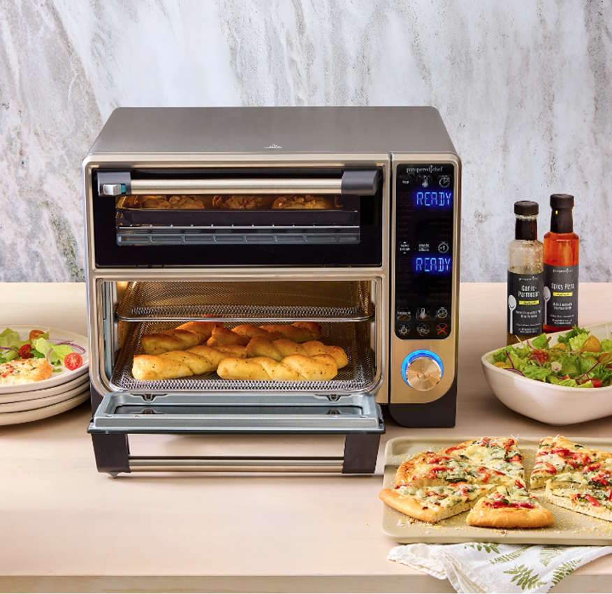 deluxe air fryer and oven