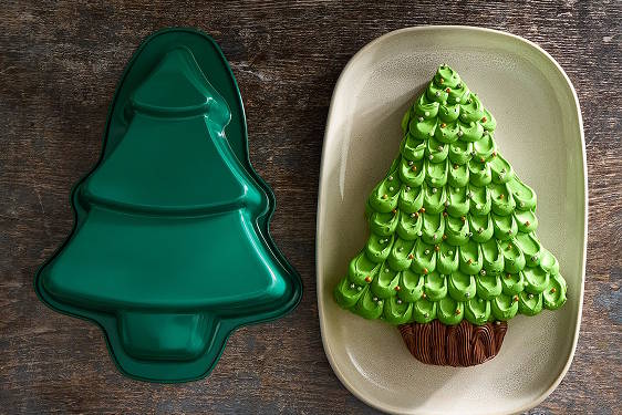 cake in tree shapes