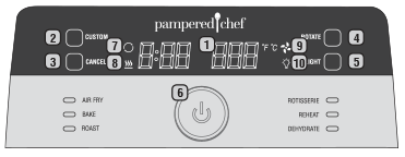 The Pampered Chef Air Fryers