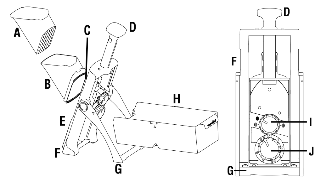 Rapid-Prep Mandoline