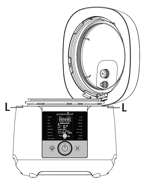 Pampered Chef Deluxe Multi Cooker