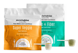 Two Enrichables pouches